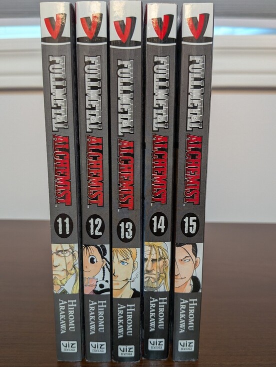 Other - Fullmetal Alchemist Volumes 11-15 Manga Set